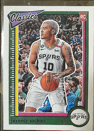 2022-23 Panini Chronicles Classics Jeremy Sochan — front