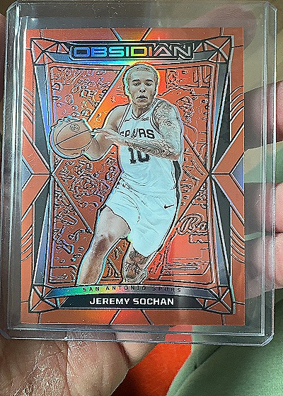 Jeremy Sochan 2023-24 Panini Obsidian — front