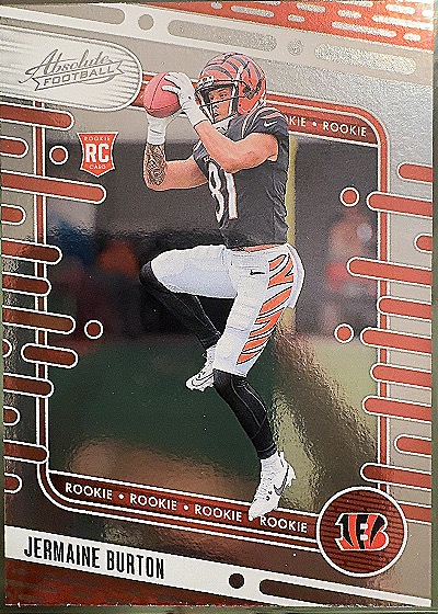 2024 Panini Absolute #166 Jermaine Burton RC — front