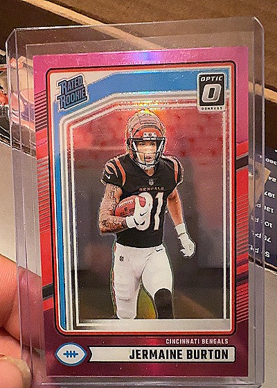 2024 Panini Donruss #368 Jermaine Burton — front