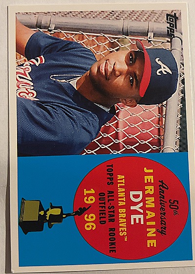 Jermaine Dye 50th Anniversary All-Rookie Team — front