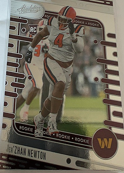 2024 Panini Absolute Jer'Zhan Newton RC — front