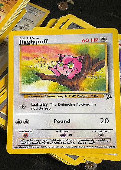 Jigglypuff - Jungle Set — front