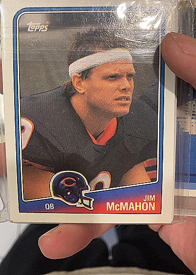 1988 Topps #69 Jim McMahon — front