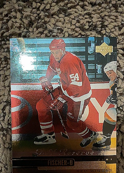 1999 Upper Deck #54 Jiri Fischer — front