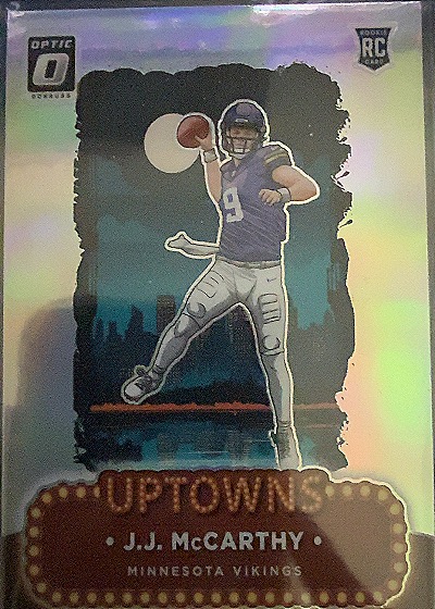 2023 Donruss Optic Uptowns J.J. McCarthy — front