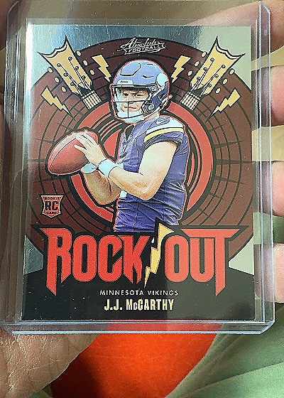 2024 Panini Absolute Rock Out J.J. McCarthy — front