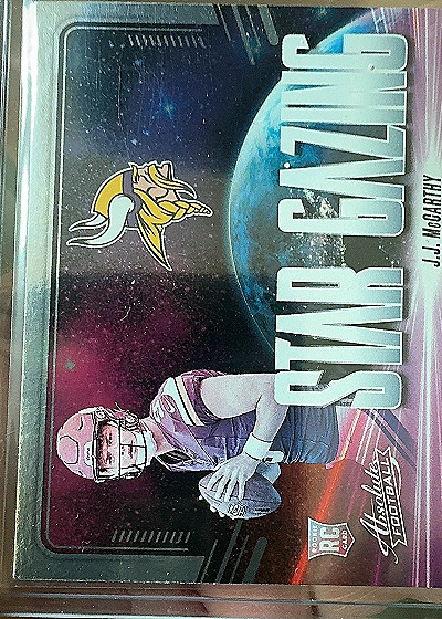 2024 Panini Absolute Star Gazing J.J. McCarthy — front