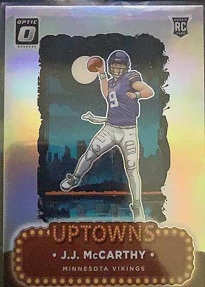 2024 Panini Donruss Optic Uptowns J.J. McCarthy — front
