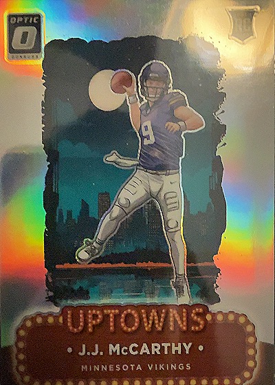2024 Panini Donruss Optic Uptowns J.J. McCarthy — front