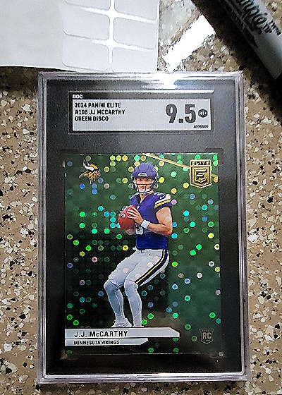 2024 Panini Elite #105 J.J. McCarthy — front