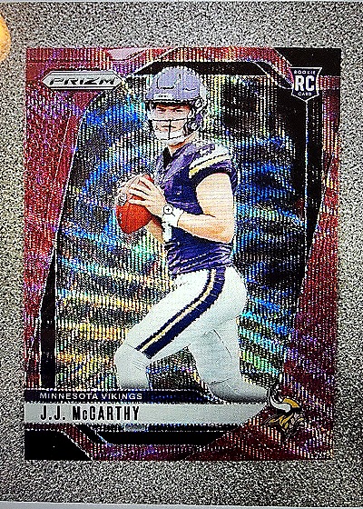 2024 Panini Prizm #400 J.J. McCarthy — front