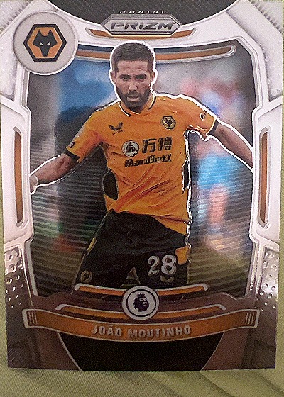 2021-22 Panini Prizm Premier League Joao Moutinho — front