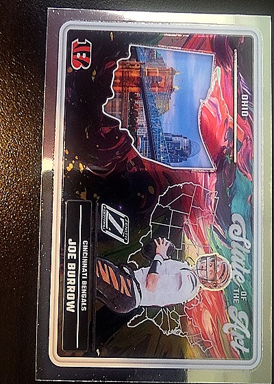 2024 Panini Zenith State of the Art Joe Burrow — front