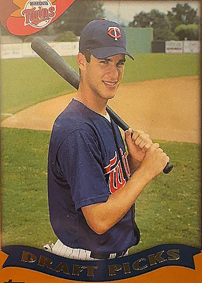 2002 Topps Draft Picks Joe Mauer — front