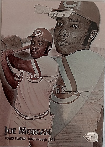 2000 Topps Stars Joe Morgan — front