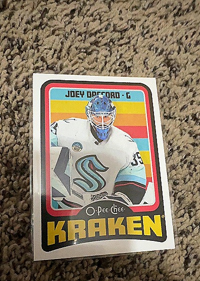 2024-25 O-Pee-Chee Retro Base Joey Daccord — front