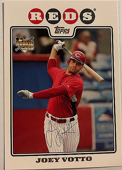 Joey Votto Rookie Card — front
