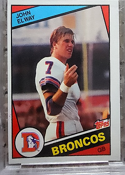 1984 Topps #63 John Elway — front