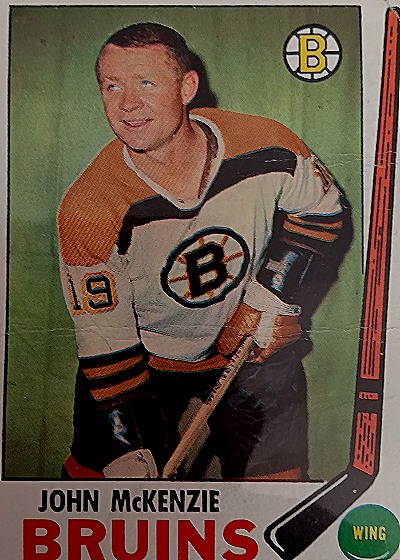 1969-70 O-Pee-Chee John McKenzie #28 — front