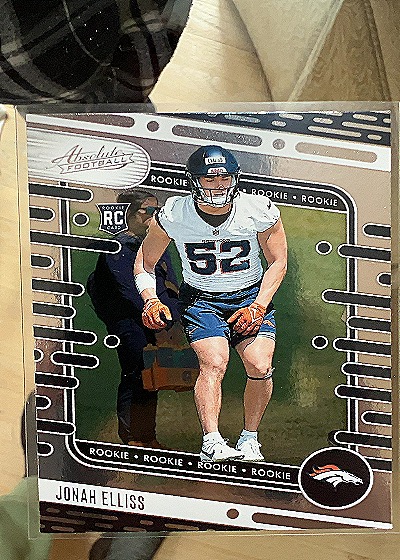 2024 Panini Absolute #164 Jonah Elliss — front
