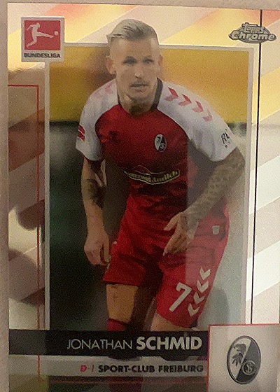 2020-21 Topps Chrome Bundesliga #44 Jonathan Schmid — front