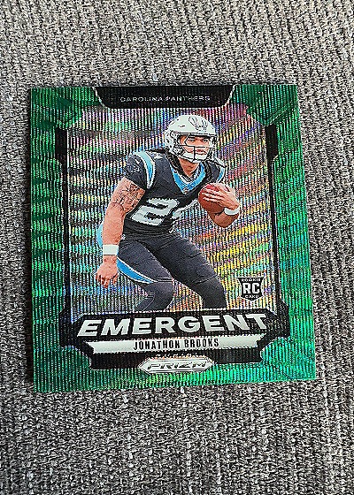2024 Panini Prizm Emergent Jonathon Brooks — front