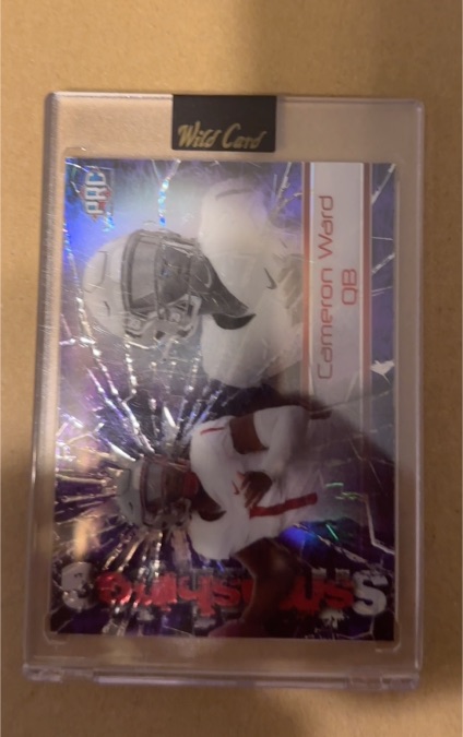 2023 Wild Card Alumination #AS-CW Cameron Ward — front