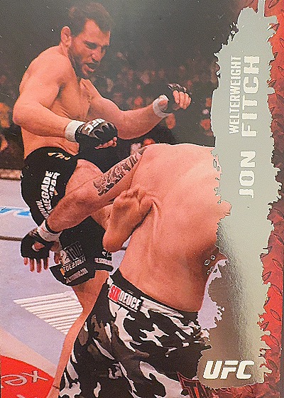 2009 Topps UFC Round 2 #14 Jon Fitch — front