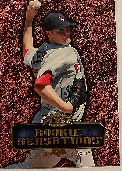 Jon Lester 2007 Fleer Rookie Sensations — front