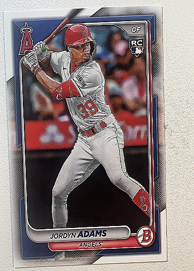 2024 Bowman #27 Jordyn Adams — front