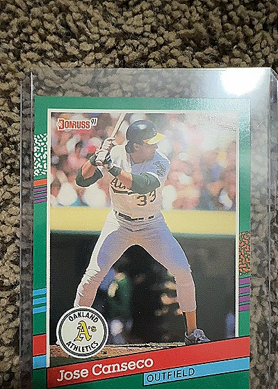 1991 Donruss Jose Canseco #536 — front