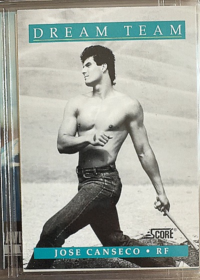 1991 Score Dream Team #441 Jose Canseco — front