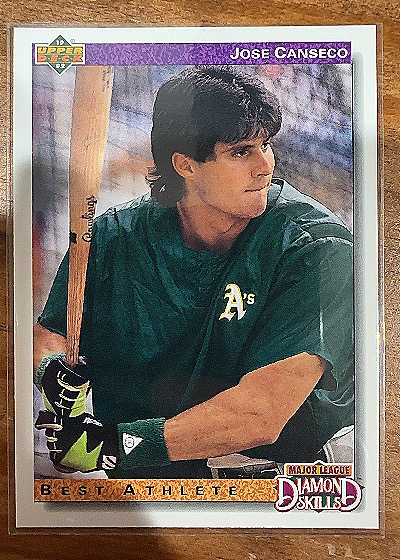 1992 Upper Deck #649 Jose Canseco — front