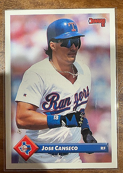 1993 Donruss #159 Jose Canseco — front