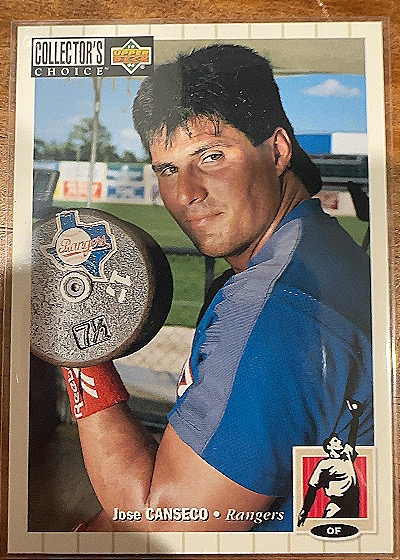 1994 Upper Deck #560 Jose Canseco — front