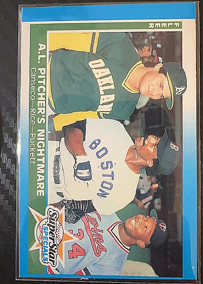 1987 Fleer A.L. Pitcher's Nightmare — front