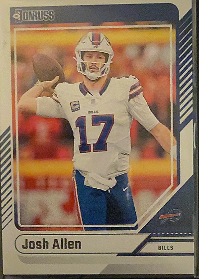 Josh Allen 2024 Donruss #300 — front