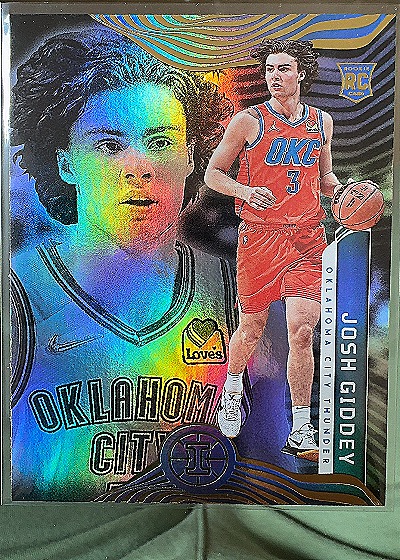 2021-22 Panini Illusions Josh Giddey Rookie RC — front