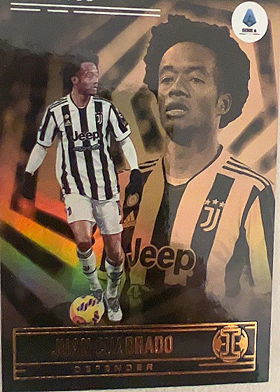Juan Cuadrado 2021-22 Panini Chronicles Illusions Serie A — front