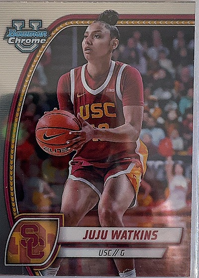 2024 Bowman Chrome #37 Juju Watkins — front