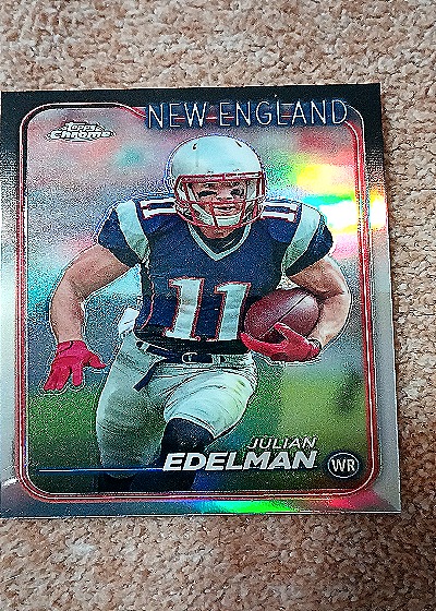 Julian Edelman Refractor — front