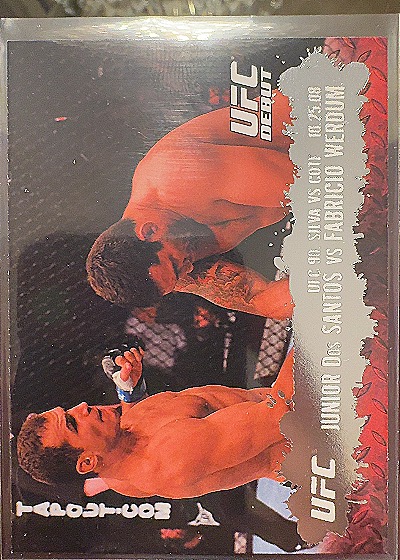 Junior Dos Santos vs. Fabricio Werdum UFC Debut — front