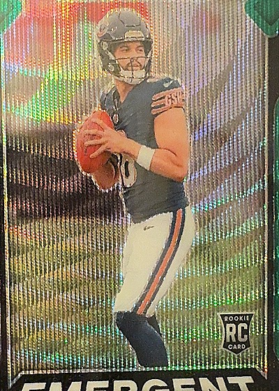 2021 Panini Prizm Emergent Justin Fields — front