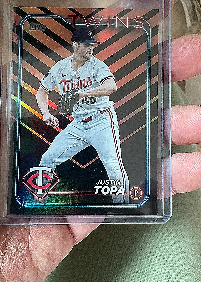2024 Topps Update Series #US47 Justin Topa — front