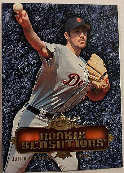 2007 Fleer Rookie Sensations Justin Verlander — front