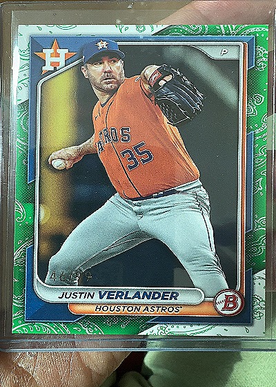 Justin Verlander Houston Astros — front