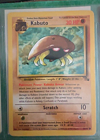 Kabuto - Fossil — front