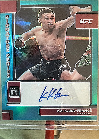 2023 Panini Donruss Optic UFC Signature Series Kai Kara-France — front