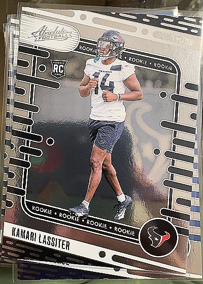 Kamari Lassiter 2024 Panini Absolute Rookie Card — front